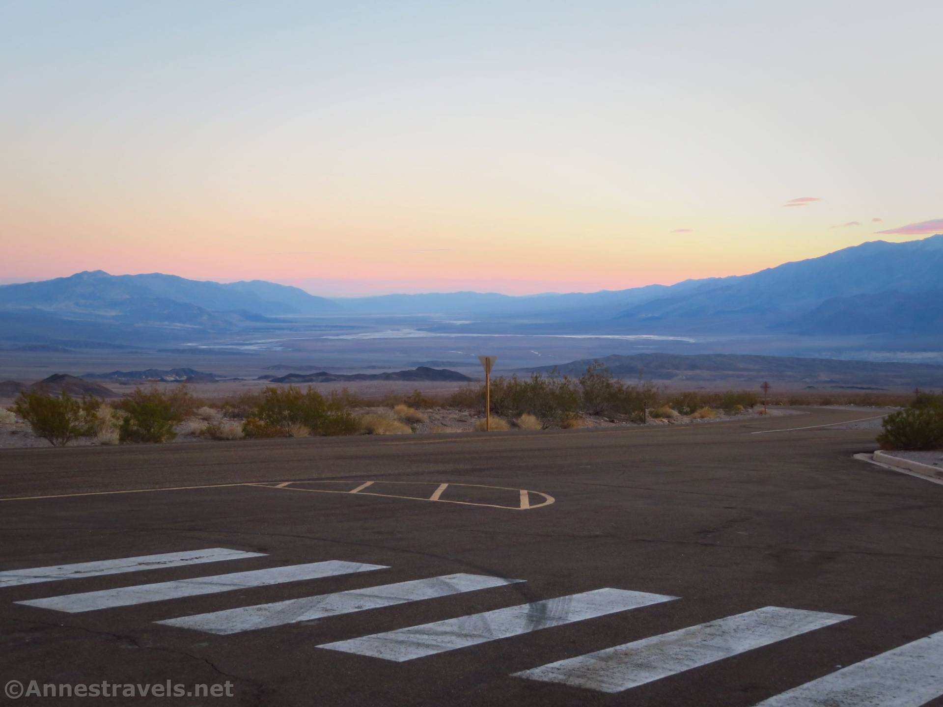 Hell's Gate above the Beatty Cutoff Road, Death Valley National Park, California