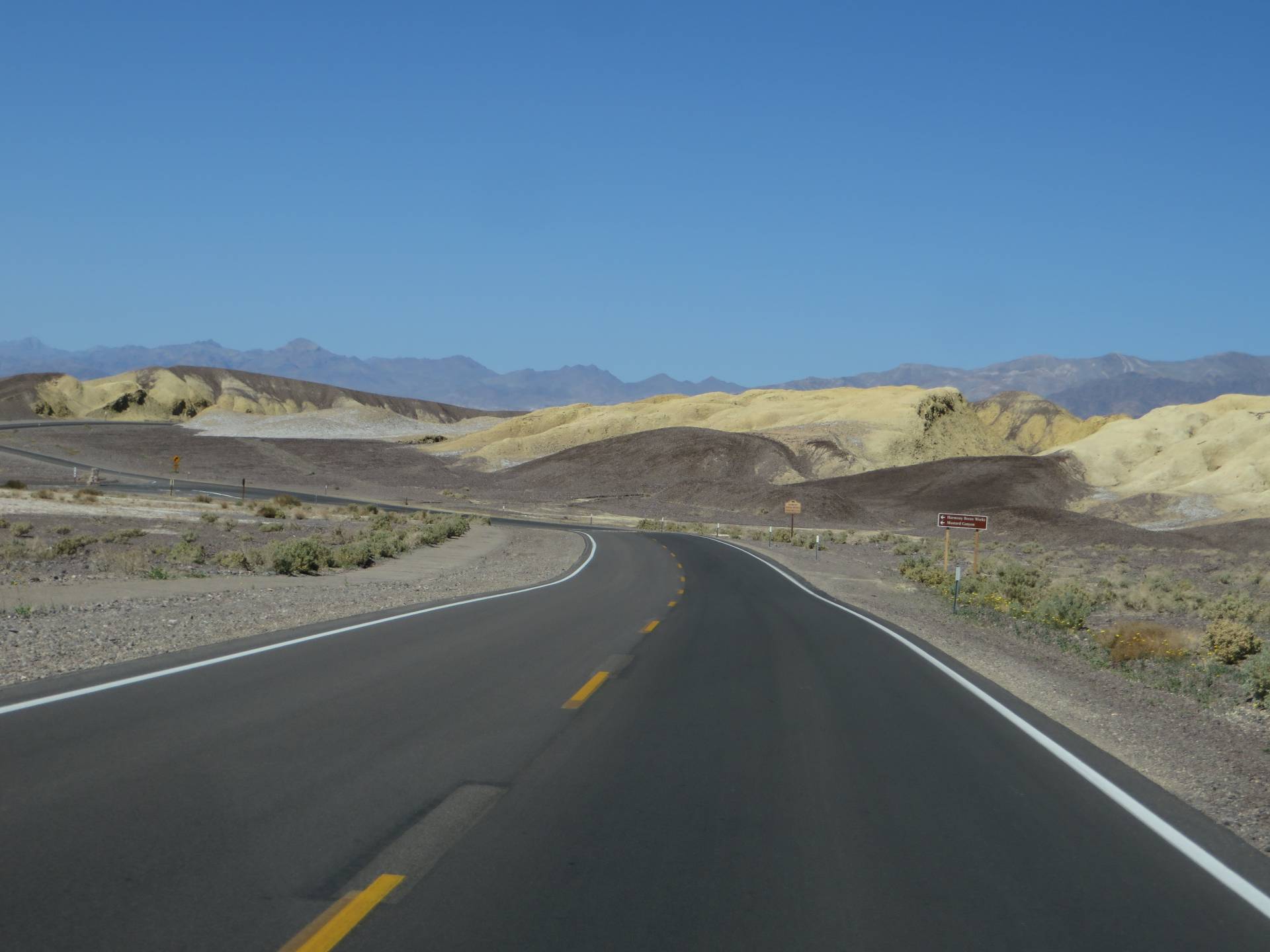 CA-190 near Harmony Borax Works, Death Valley National Park, California