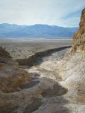 Views down Gower Gulch to Badwater Flats, Death Valley National Park, California