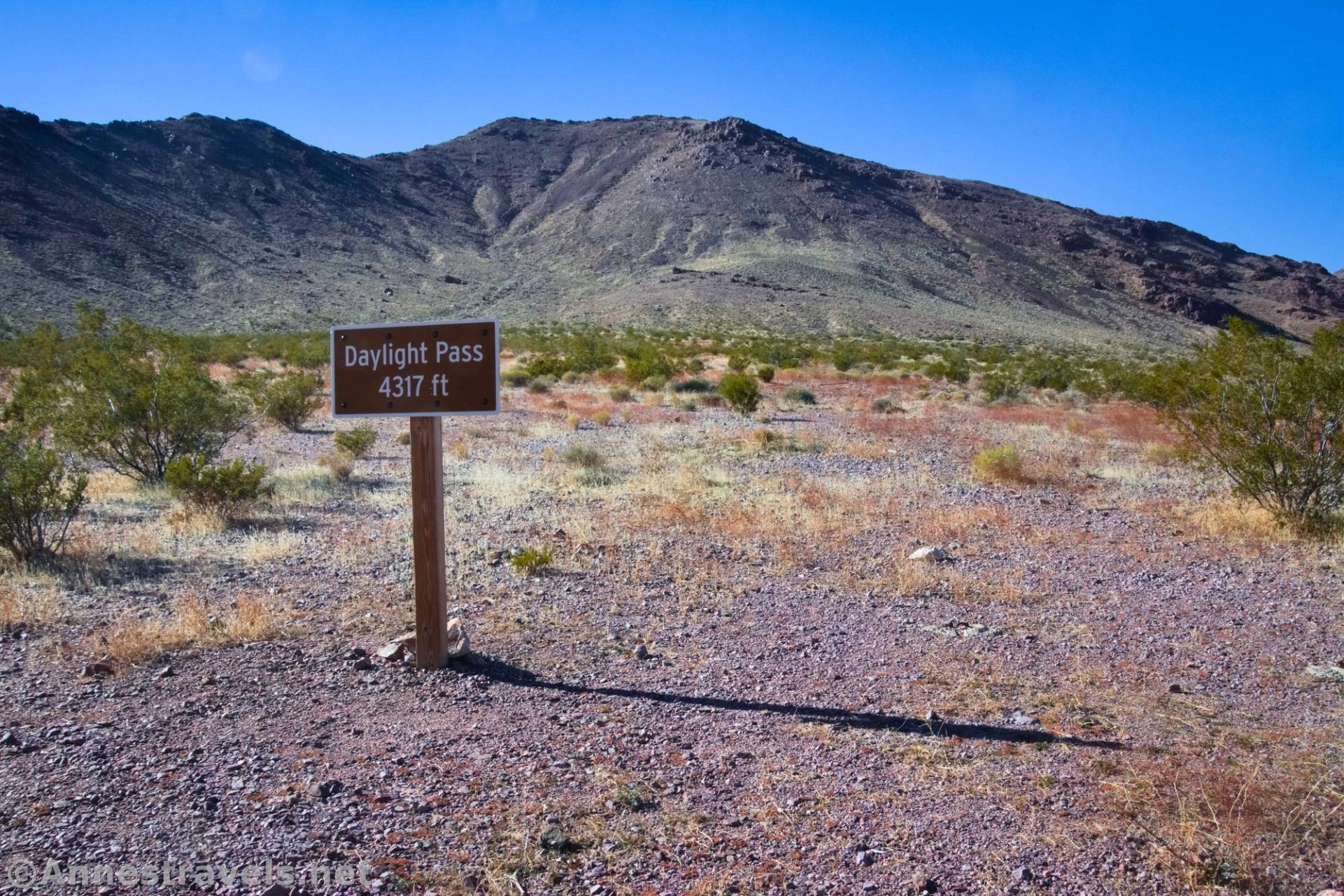 Daylight Peak Route, Death Valley National Park, California