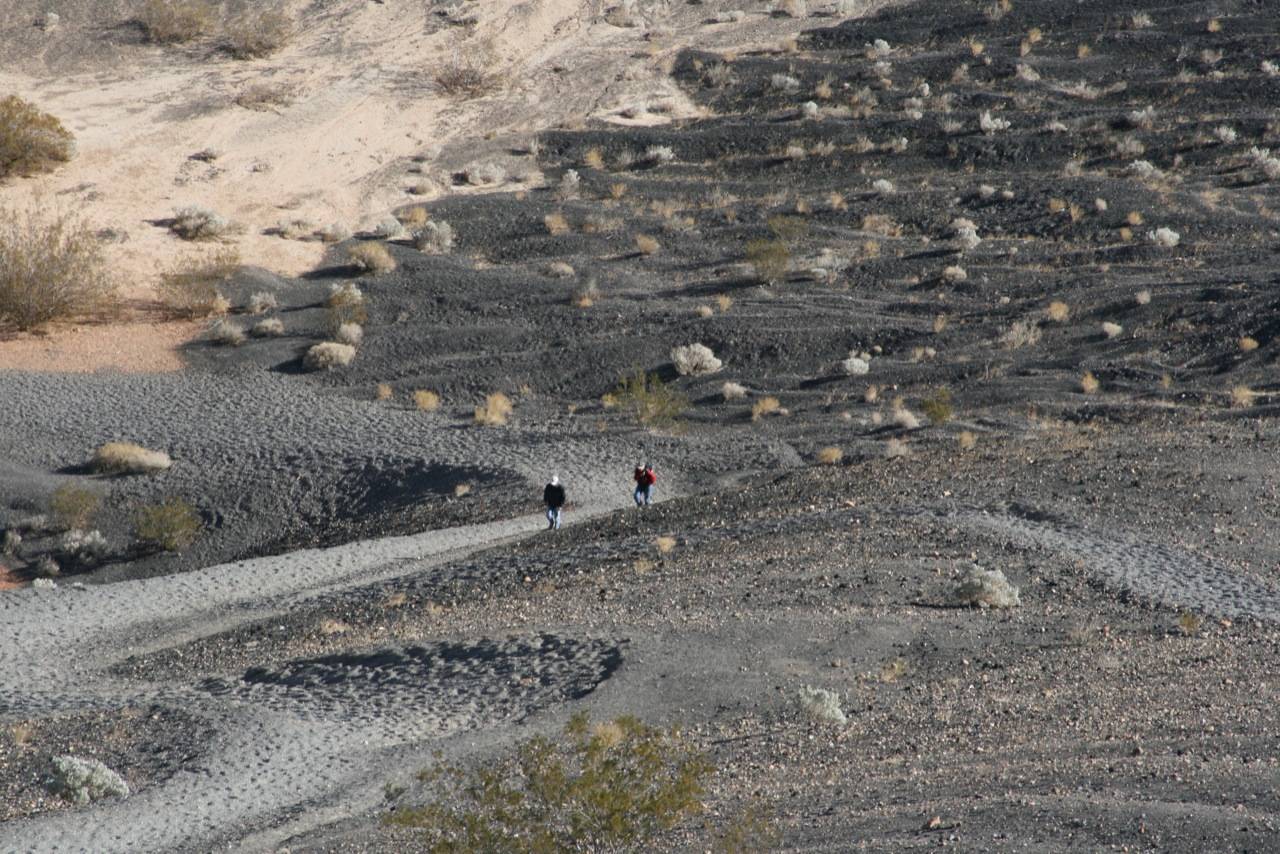 Ubehebe Crater Floor Trail, Death Valley National Park, California