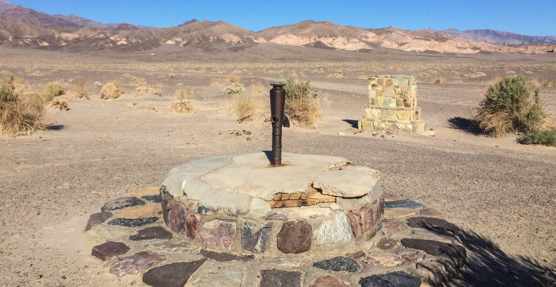 Historic Stovepipe Well, Death Valley National Park, California