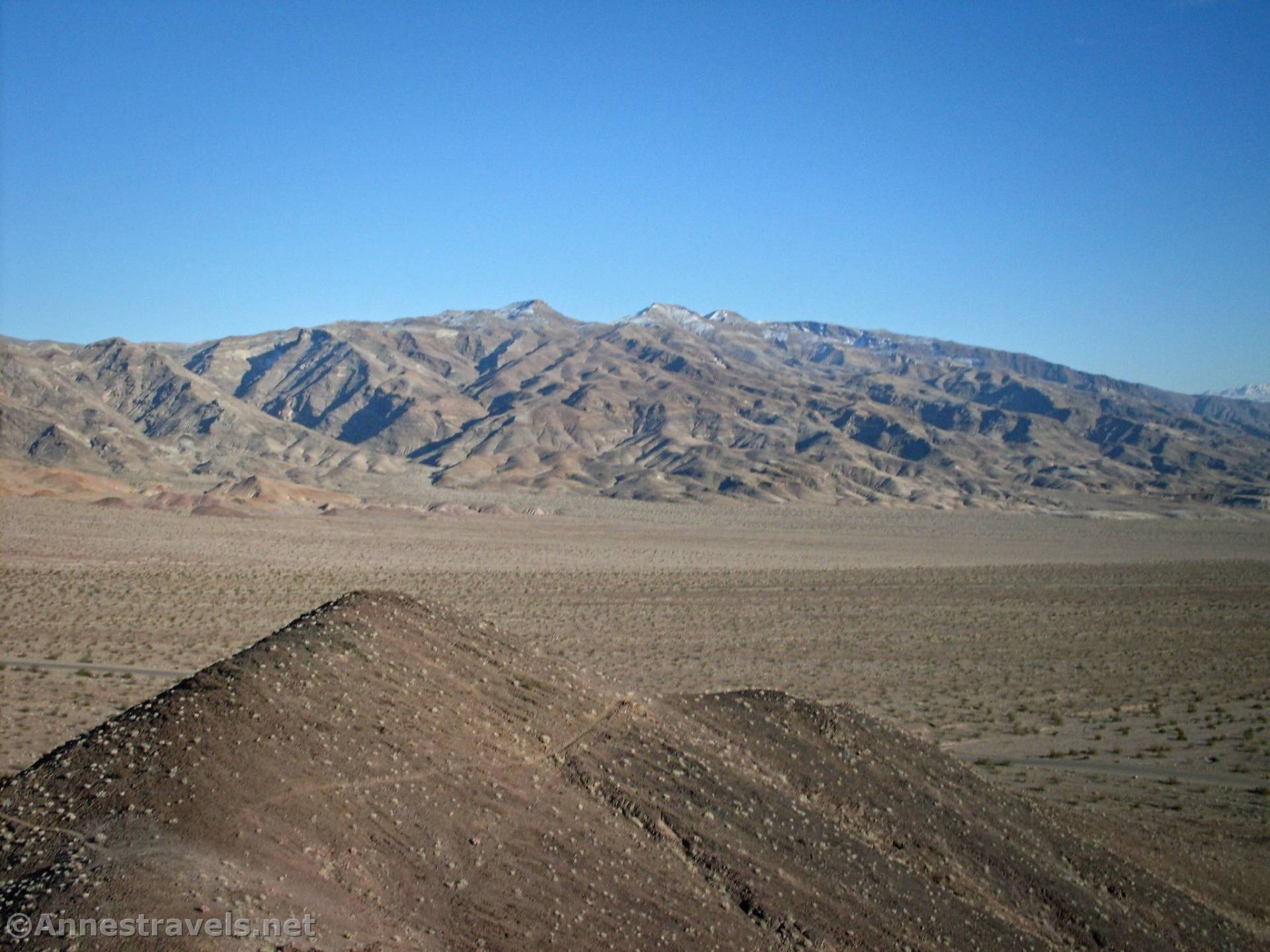 The Funeral Mountains from the Death Valley Buttes, Death Valley National Park, California