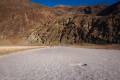 Walking back to the parking area at Badwater Basin, Death Valley National Park, California