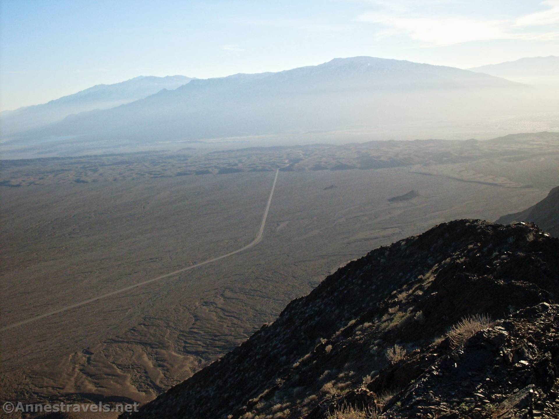 Daylight Pass Road from the Death Valley Buttes, Death Valley National Park, California
