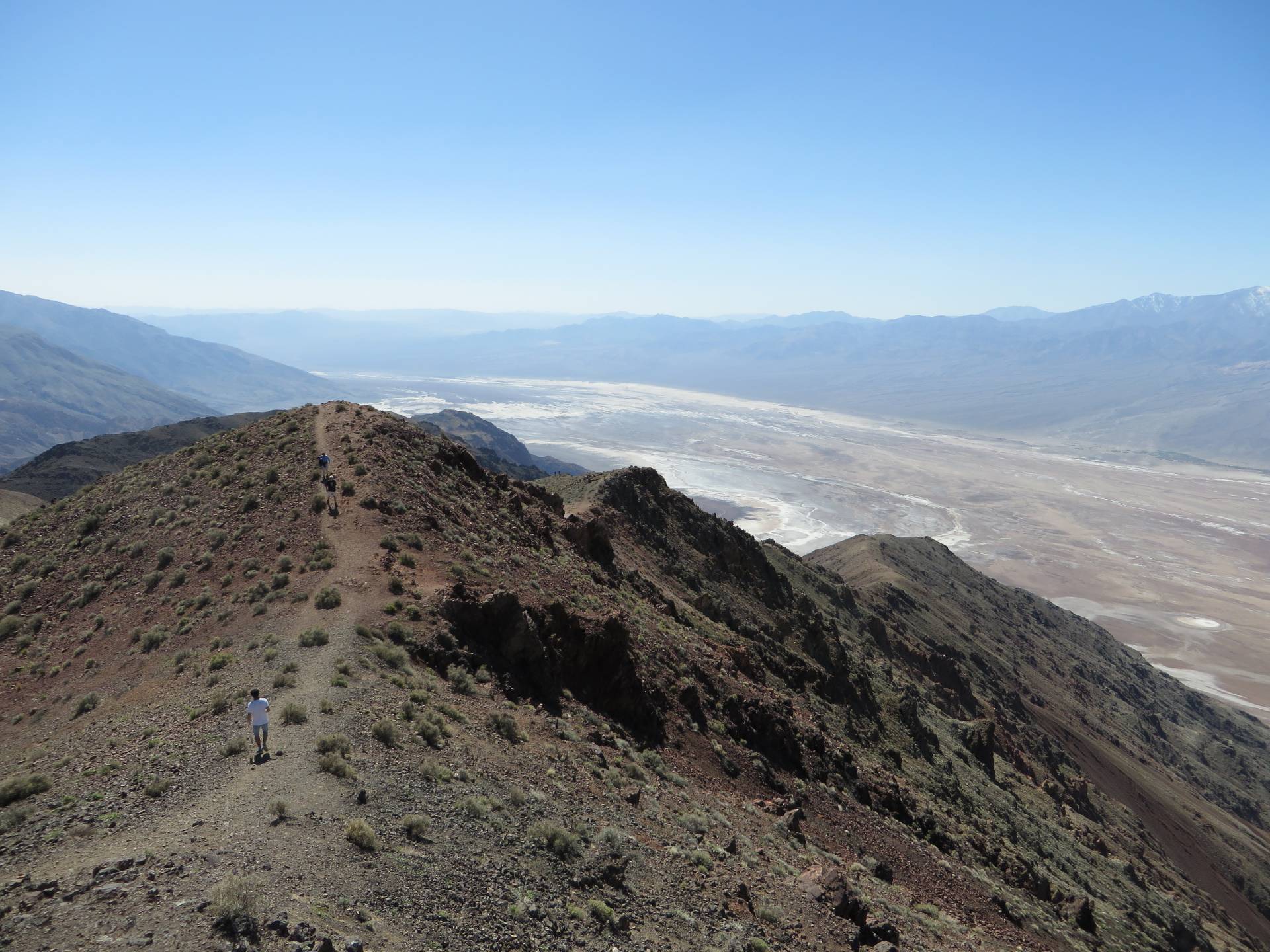 Trail at Dantes View, Death Valley National Park, California