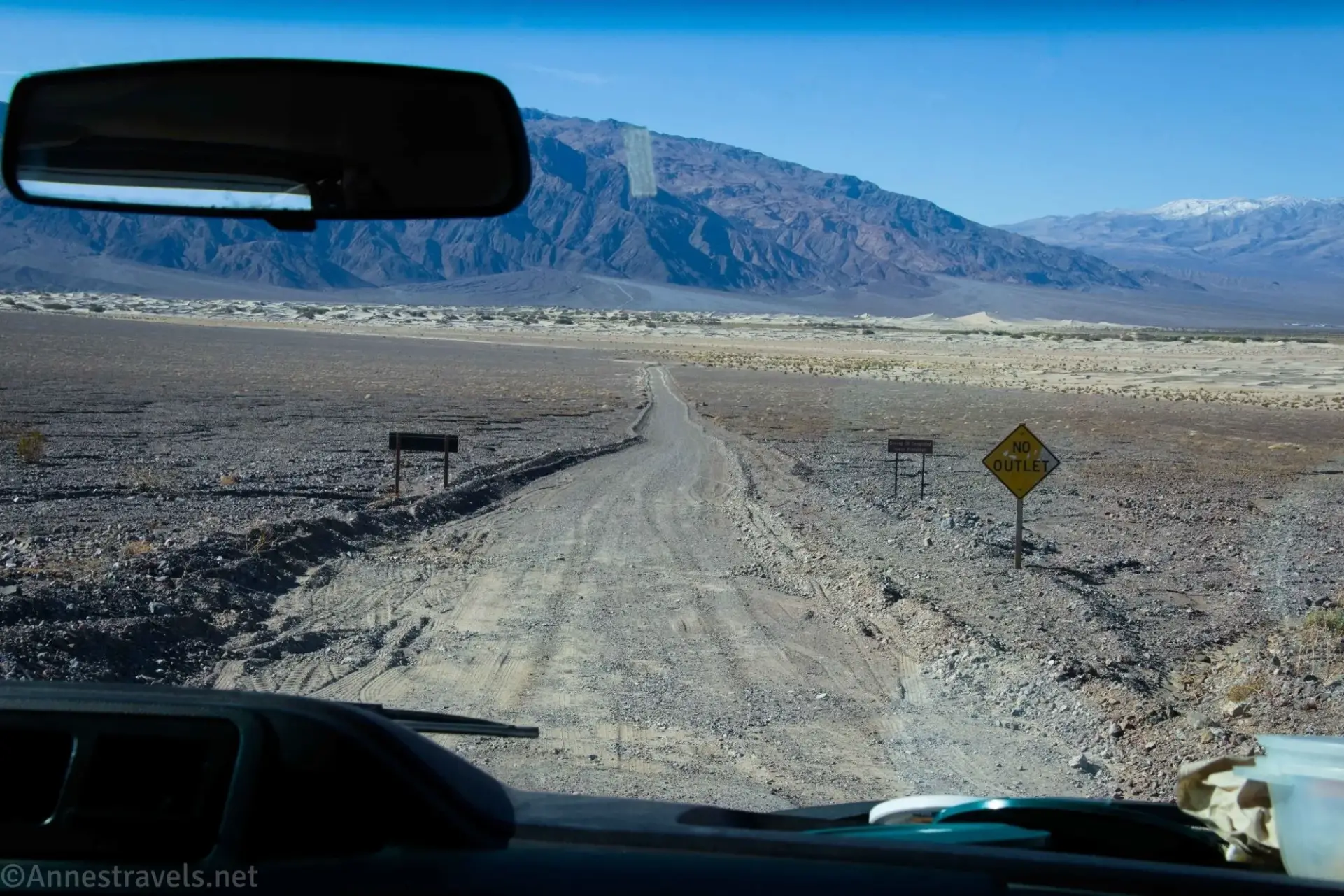 Historic Stovepipe Well Road, Death Valley National Park, California