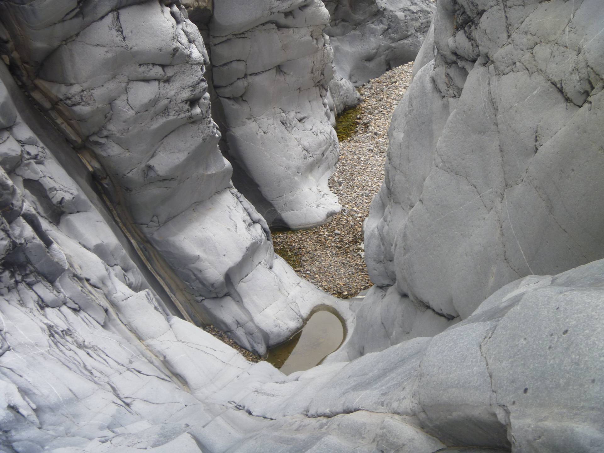 Dryfall in Corridor Canyon, Death Valley National Park, California