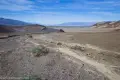 Gravel Wash of Desolation Canyon's South Fork A gravelly desert wash with hills and mountains in the distance