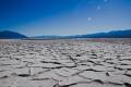 Views south on Badwater Flats, Death Valley National Park, California