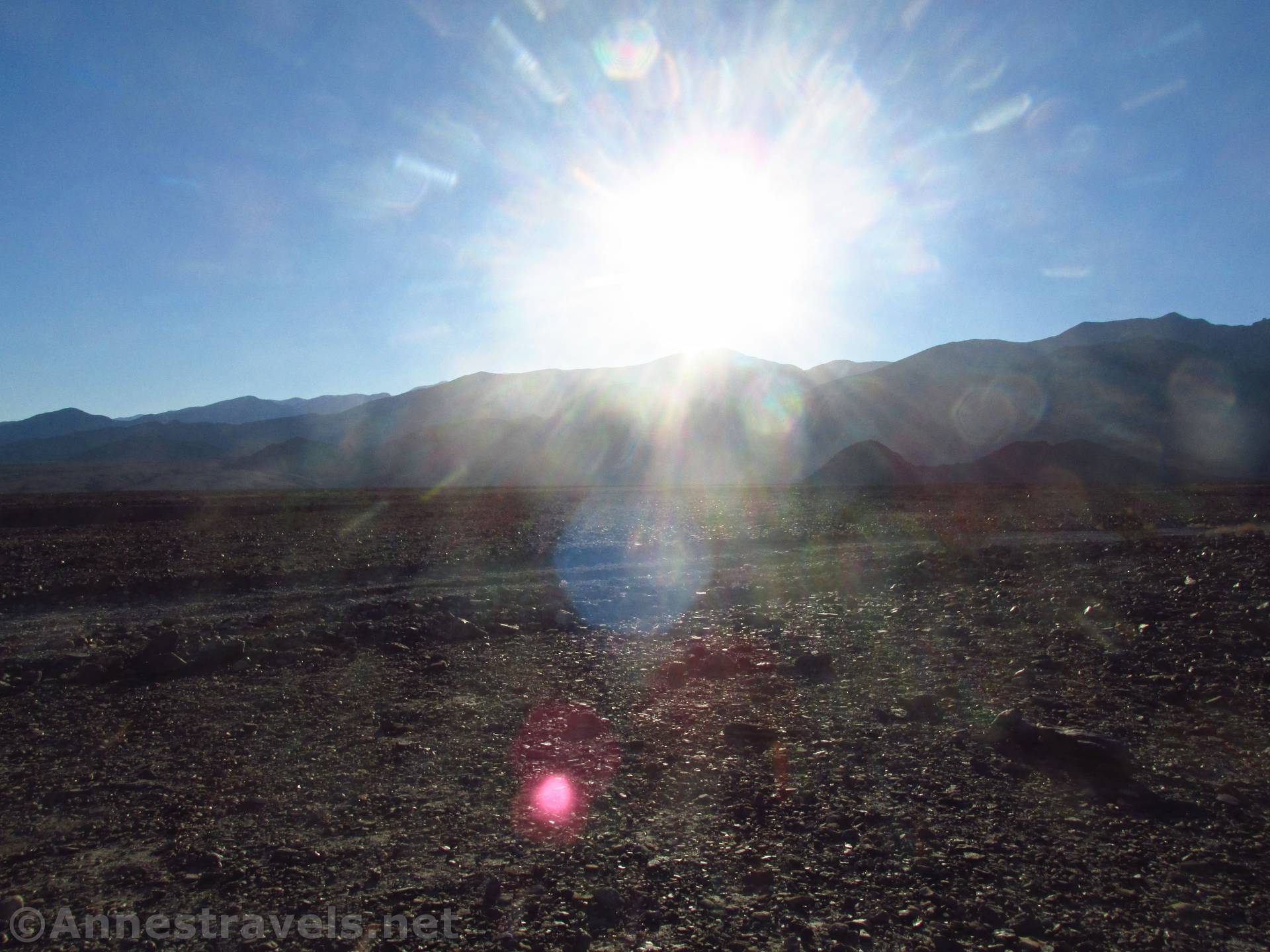 Along the Trail Canyon Road, Death Valley National Park, California