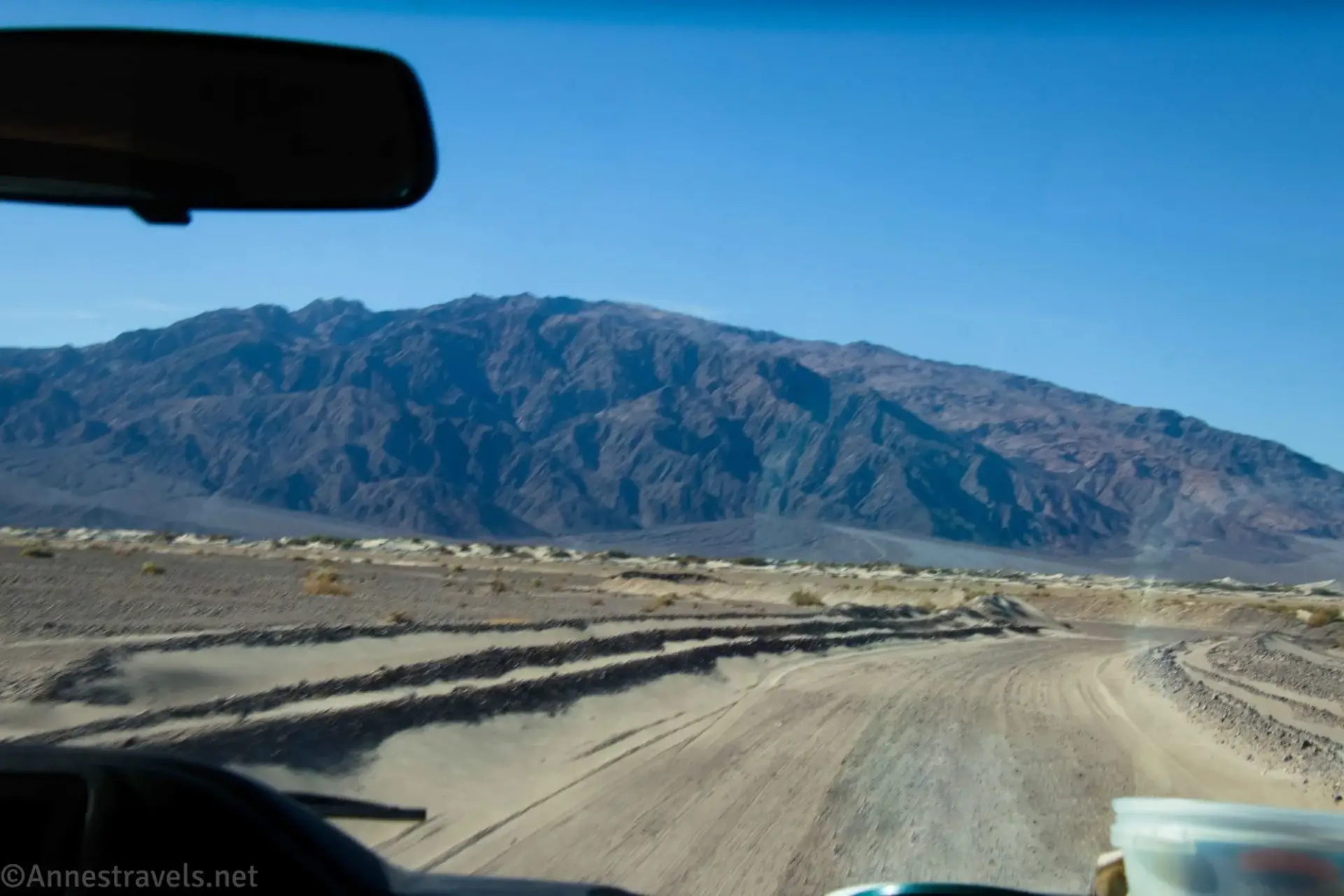 Historic Stovepipe Well Road, Death Valley National Park, California