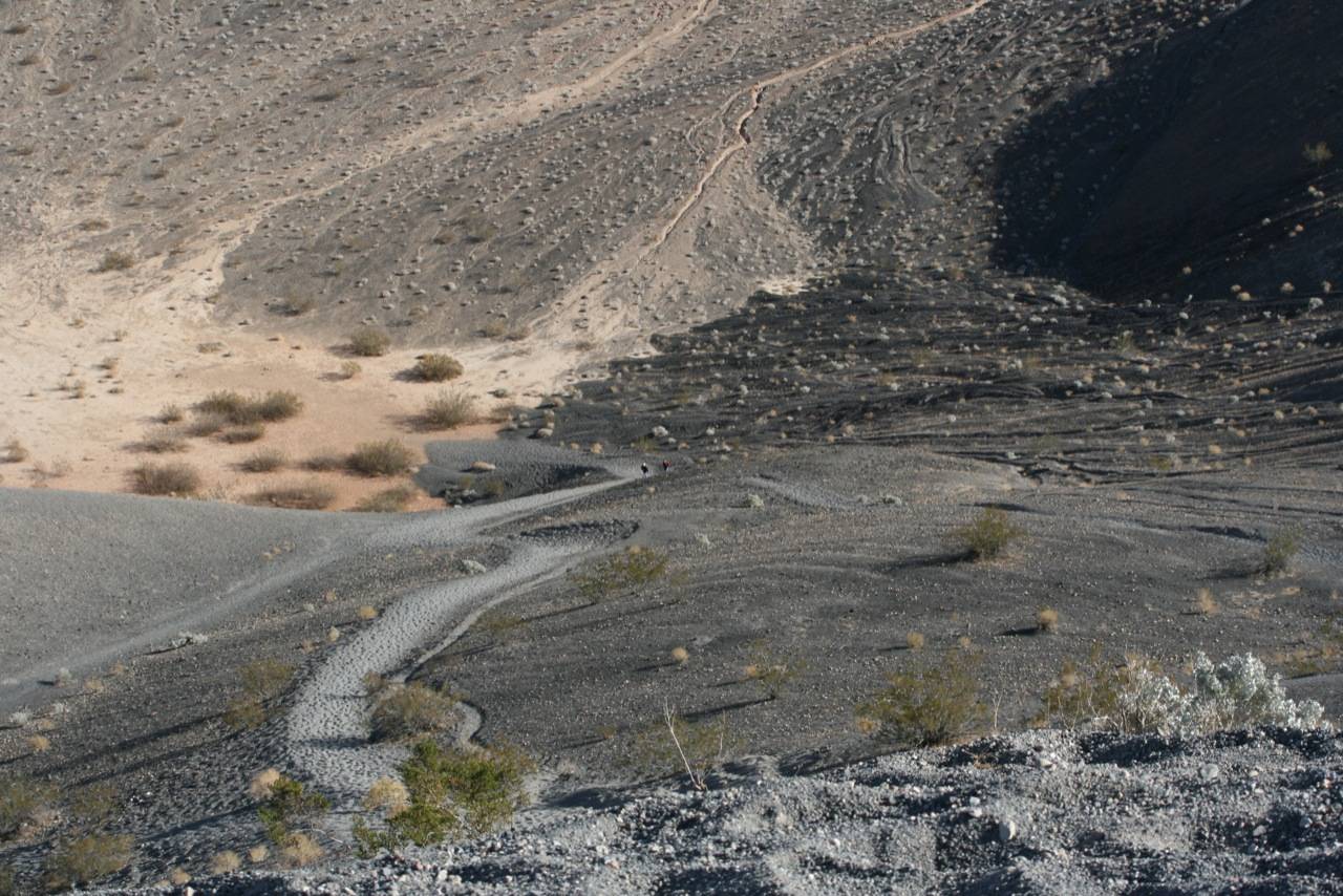 Ubehebe Crater Floor Trail, Death Valley National Park, California