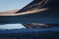 Reflections in the water at Badwater Basin, Death Valley National Park, California